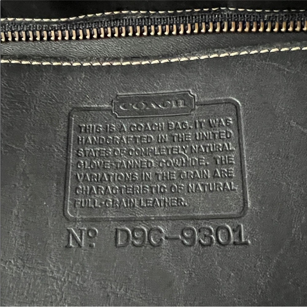 Vintage Coach Bleecker Mini Tote aka the Bleecker Small Basket Bag, #9301 - Picture 13 of 13